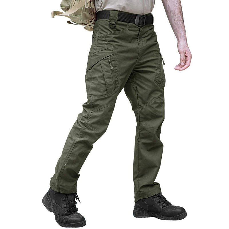 TACVASEN Army Green Men's Water Resistant Outdoor Hiking Tactical Pants