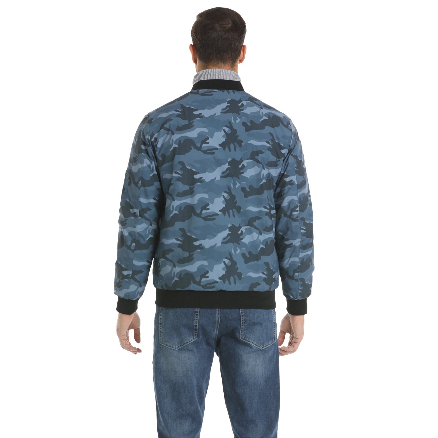 TACVASEN MA-1 Bomber Jackets Casual Padded Coats -Men's Bomber Jackets