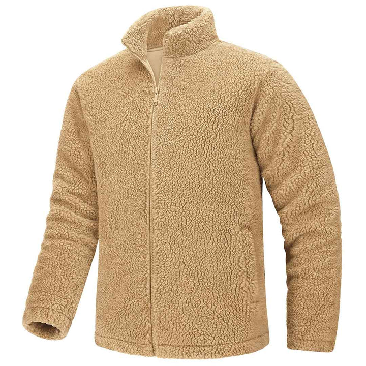TACVASEN Men's Fleece Full-Zip Jacket - Men's Coats