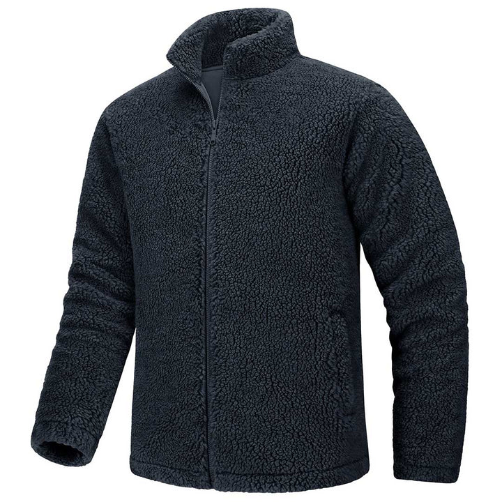 TACVASEN Men's Fleece Full-Zip Jacket - Men's Coats