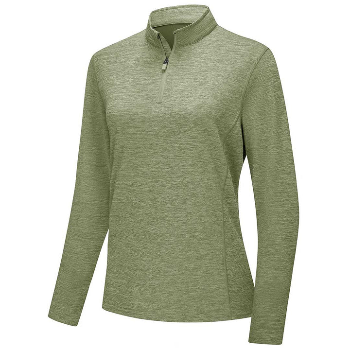Women's UPF 50+ 1/4 Zip Quick Dry Hiking Shirts - Women's Shirts