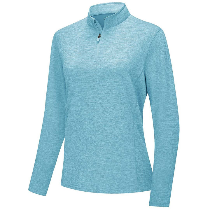 Women's UPF 50+ 1/4 Zip Quick Dry Hiking Shirts - Women's Shirts