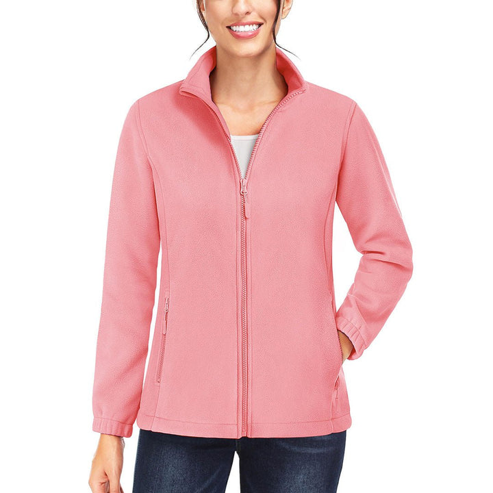 Women's Fleece Full Zip Lightweight Jacket - Women's Jackets