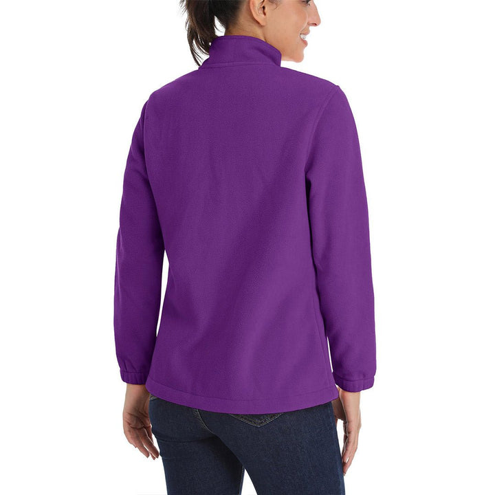 Women's Fleece Full Zip Lightweight Jacket - Women's Jackets