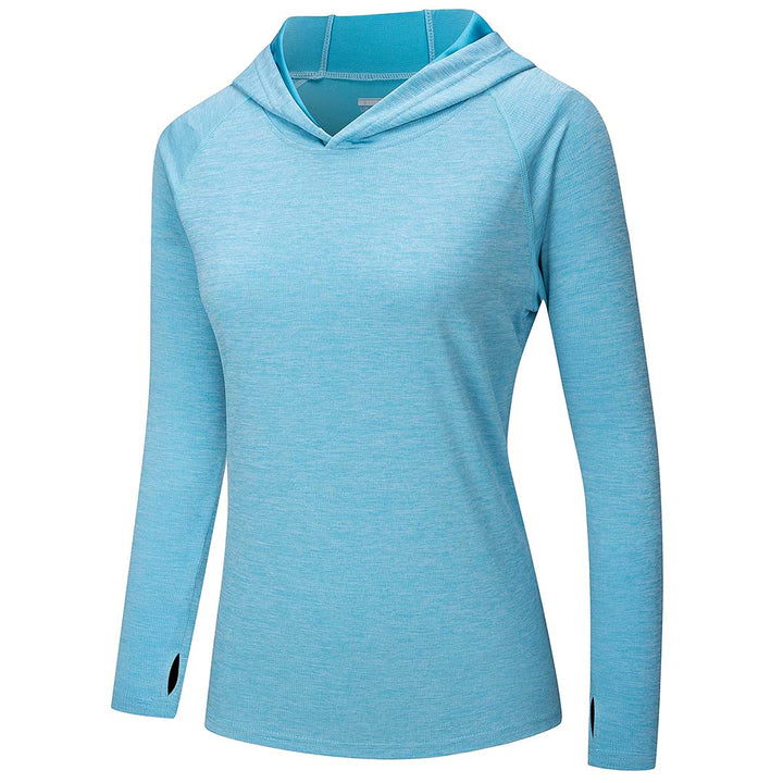 Women's Quick Dry UPF 50+ Hoodie Long Sleeve Shirts - Women's Shirts