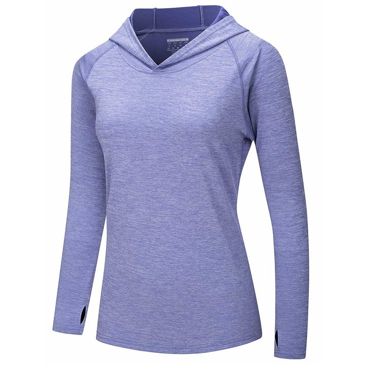 Women's Quick Dry UPF 50+ Hoodie Long Sleeve Shirts - Women's Shirts