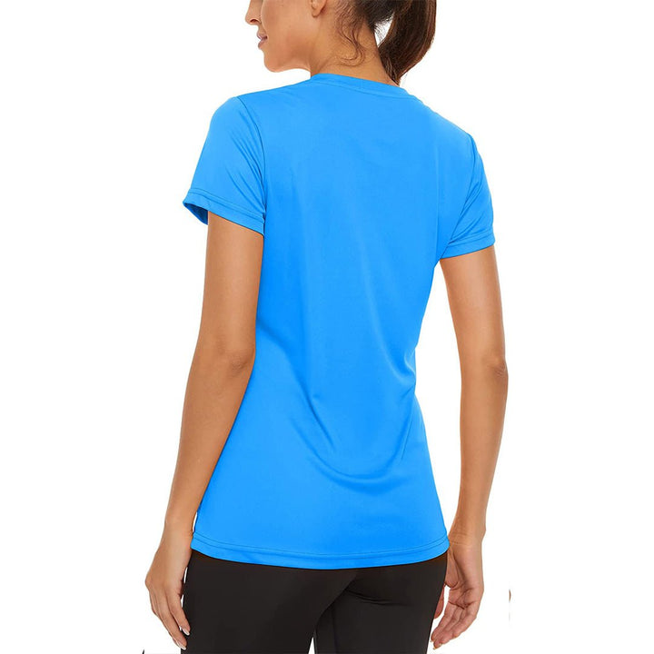 Women's Sun Protection Quick Dry Outdoor Yoga Running T-shirts - Women's Shirts