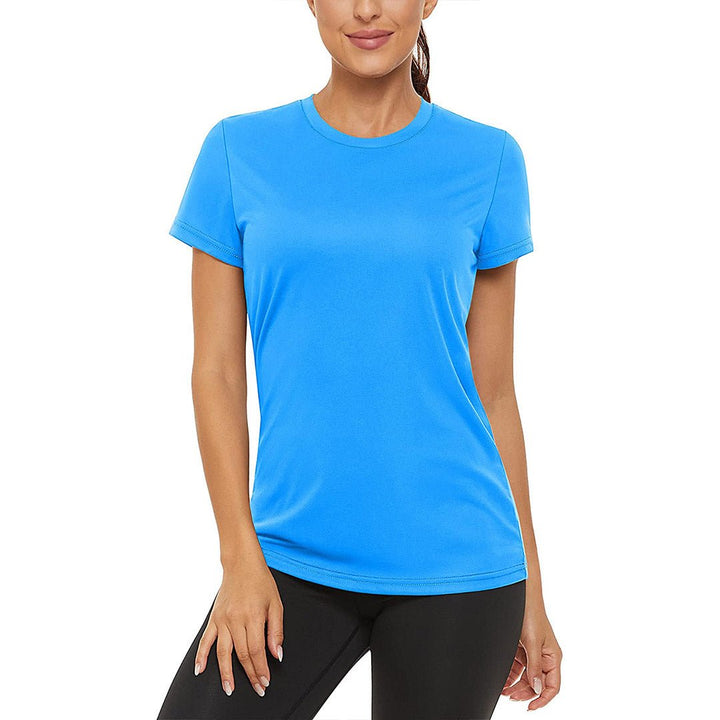 Women's Sun Protection Quick Dry Outdoor Yoga Running T-shirts - Women's Shirts