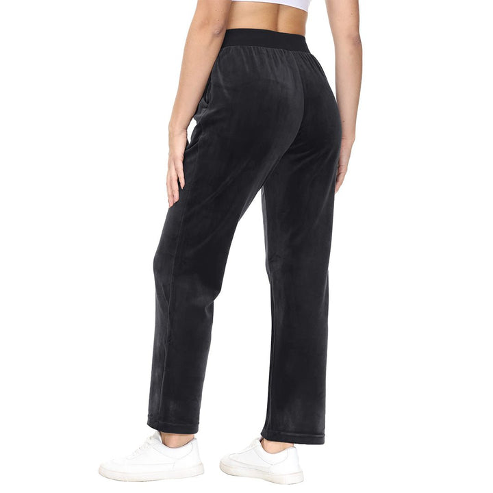 Women's Velvet Casual Jogger Sweatpants - Women's Pants