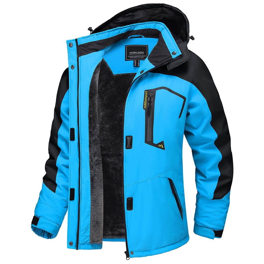 TACVASEN Women's Winter Jacket Waterproof Hooded Fleece Lined Warm Coat Windbreaker - Women's Jackets